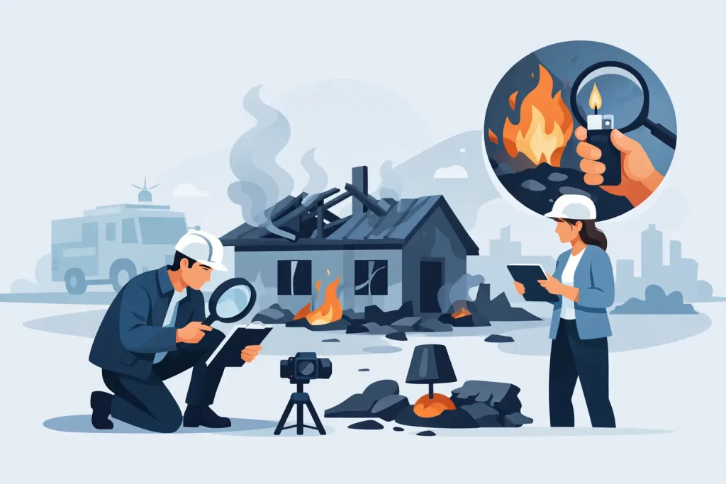 How Loss Adjusters Investigate Fires
