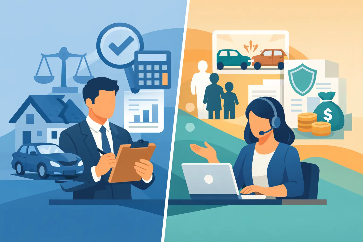 Loss Adjuster Versus Claims Handler