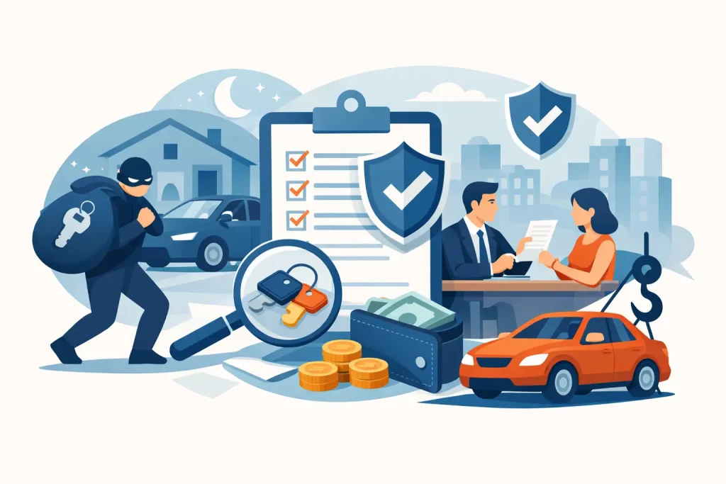 How Insurance Theft Claims Work