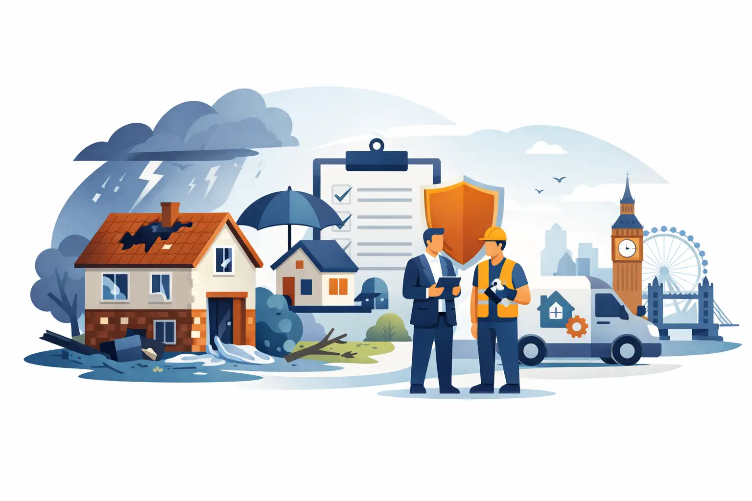 What Happens After Property Damage in the UK?