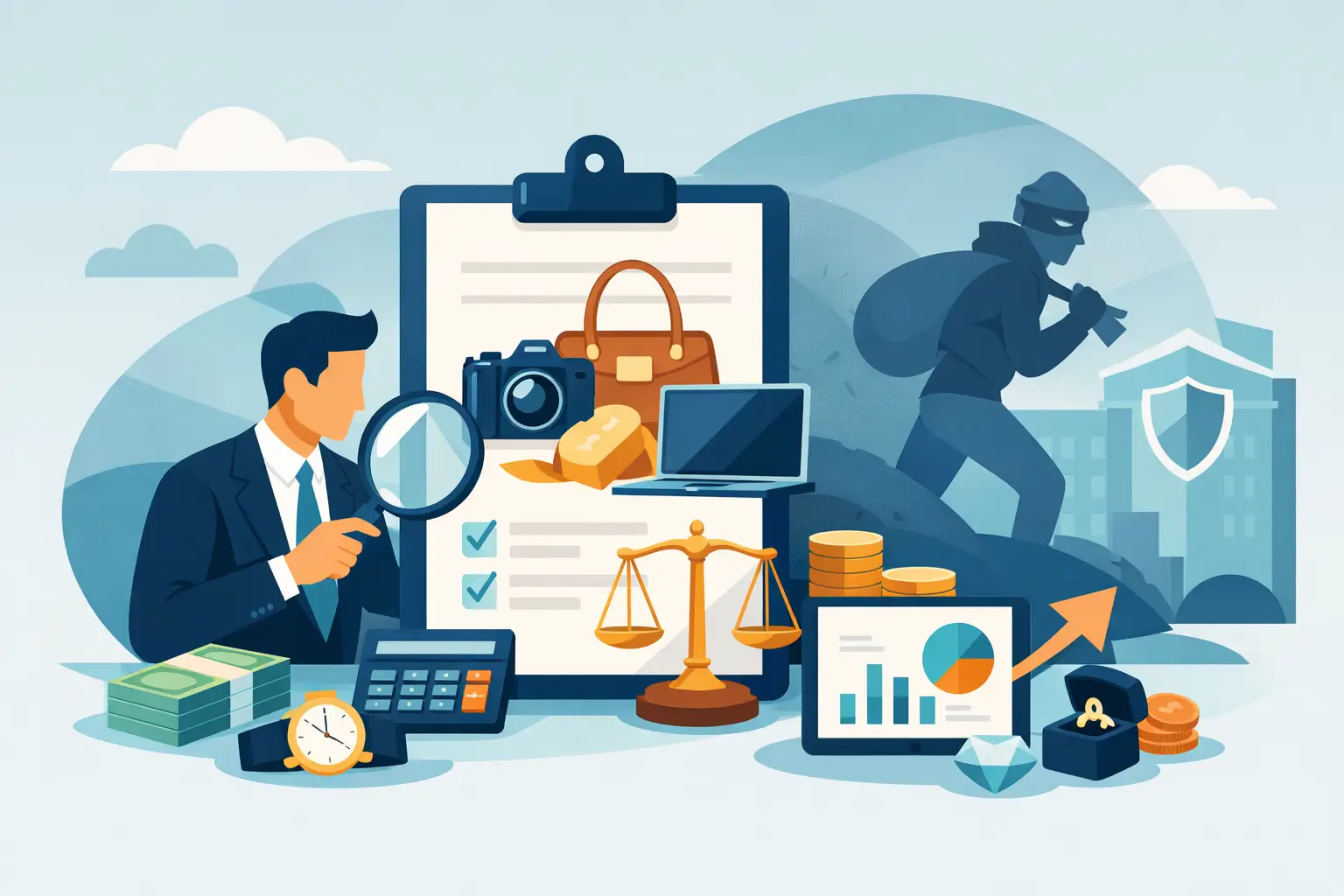 How Insurers Value Stolen Goods After a Claim