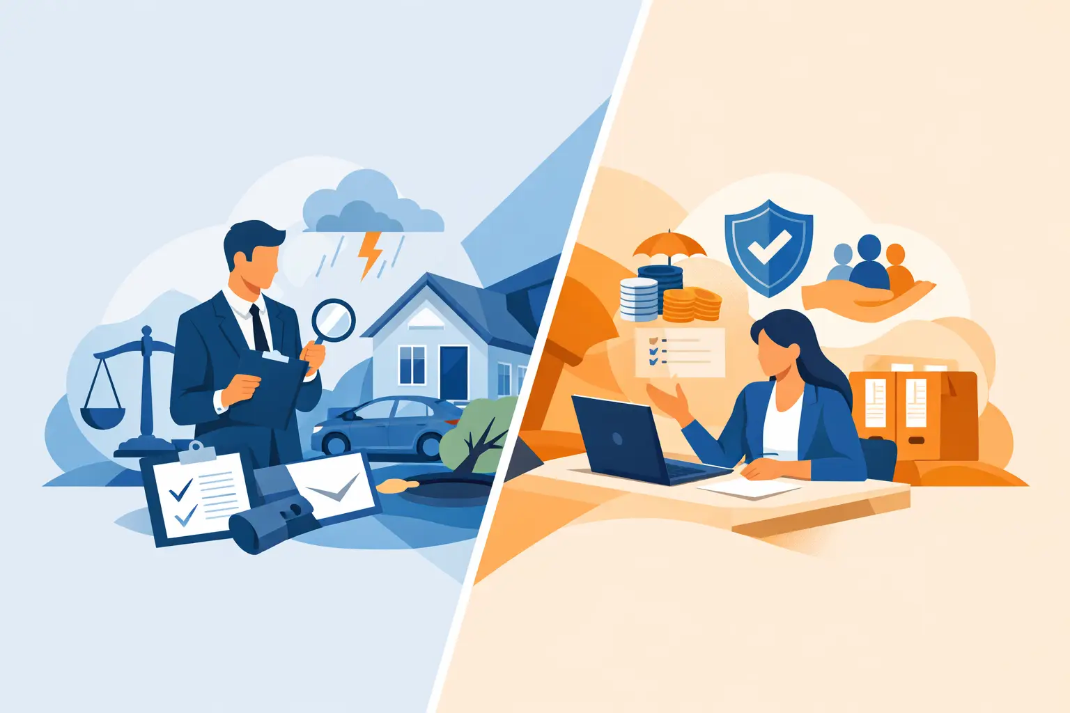 Loss Adjusting Versus Claims Management Explained