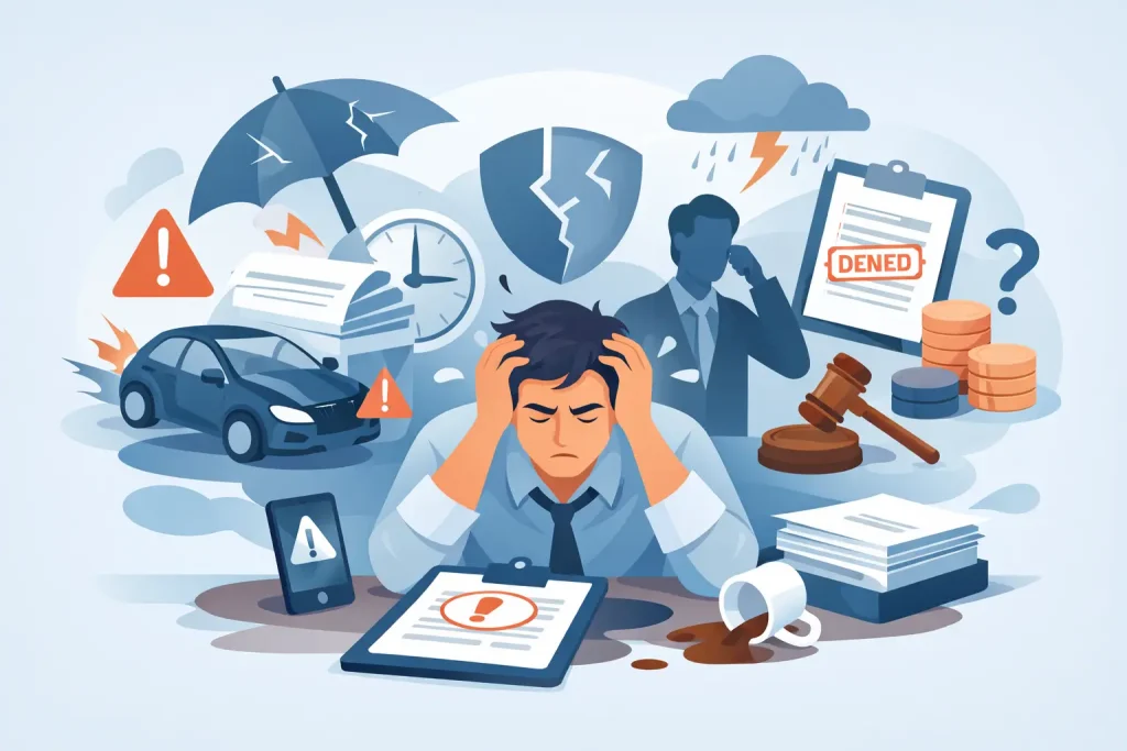 Claims Mistakes That Make a Bad Day Worse