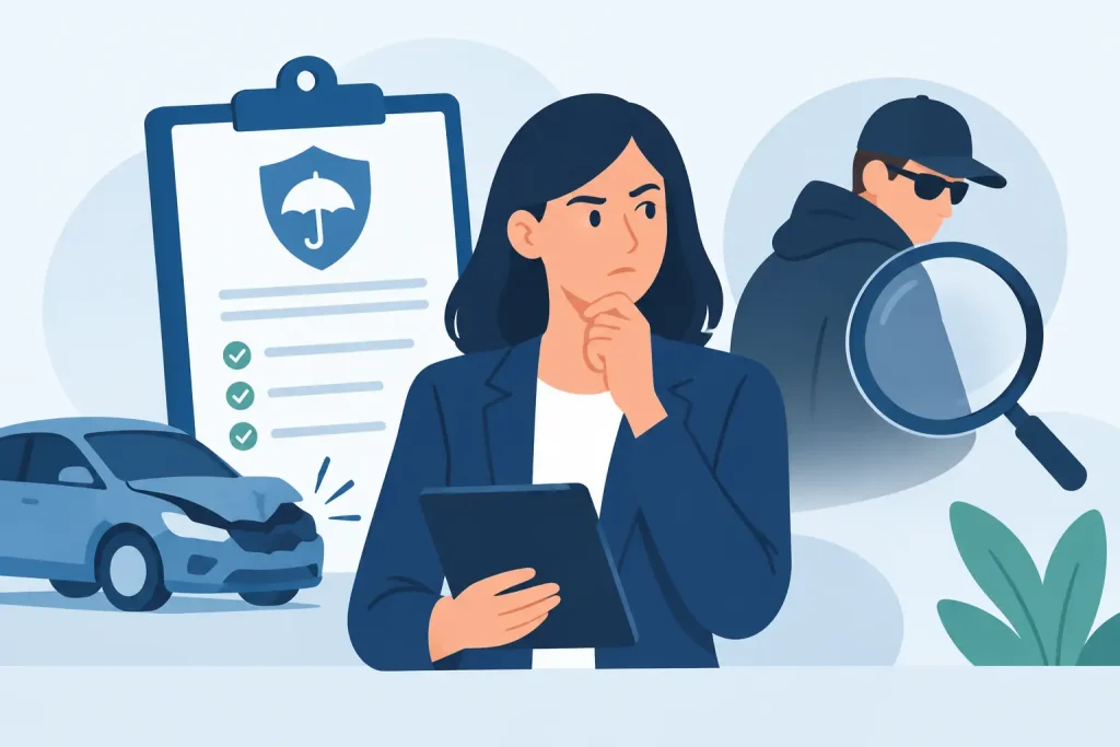 Examples of Suspicious Insurance Behaviour