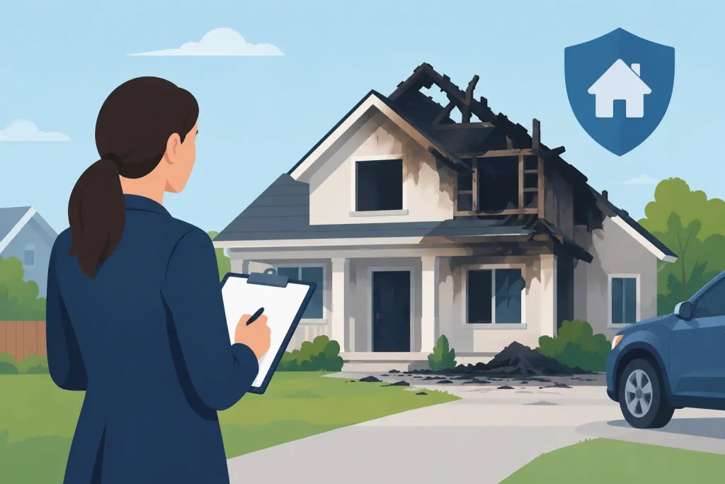 An Arson Claim Scenario: What Happens Next?